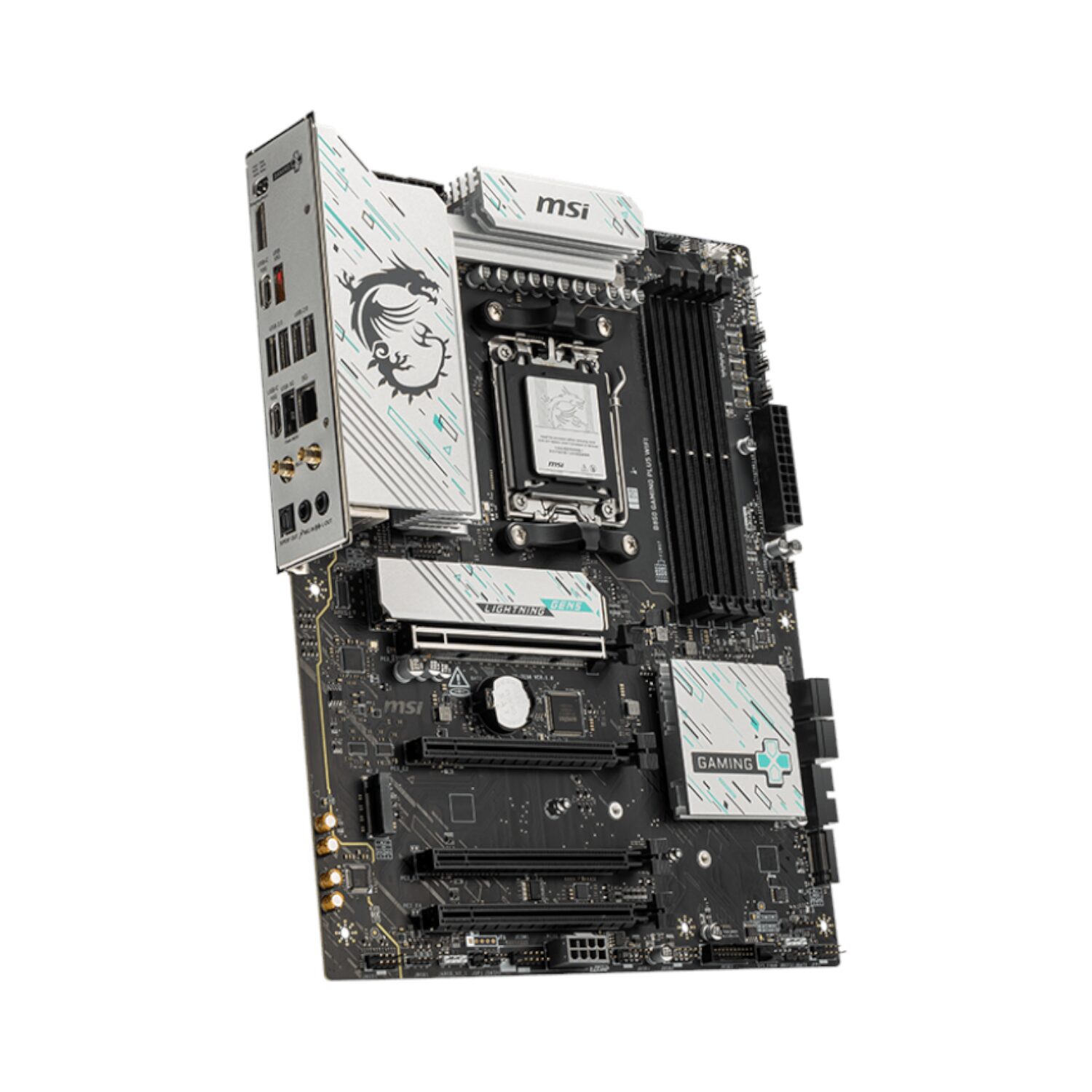b50-wr-04 MSI B850 GAMING PLUS WIFI AM5 ATX Gaming Motherboard