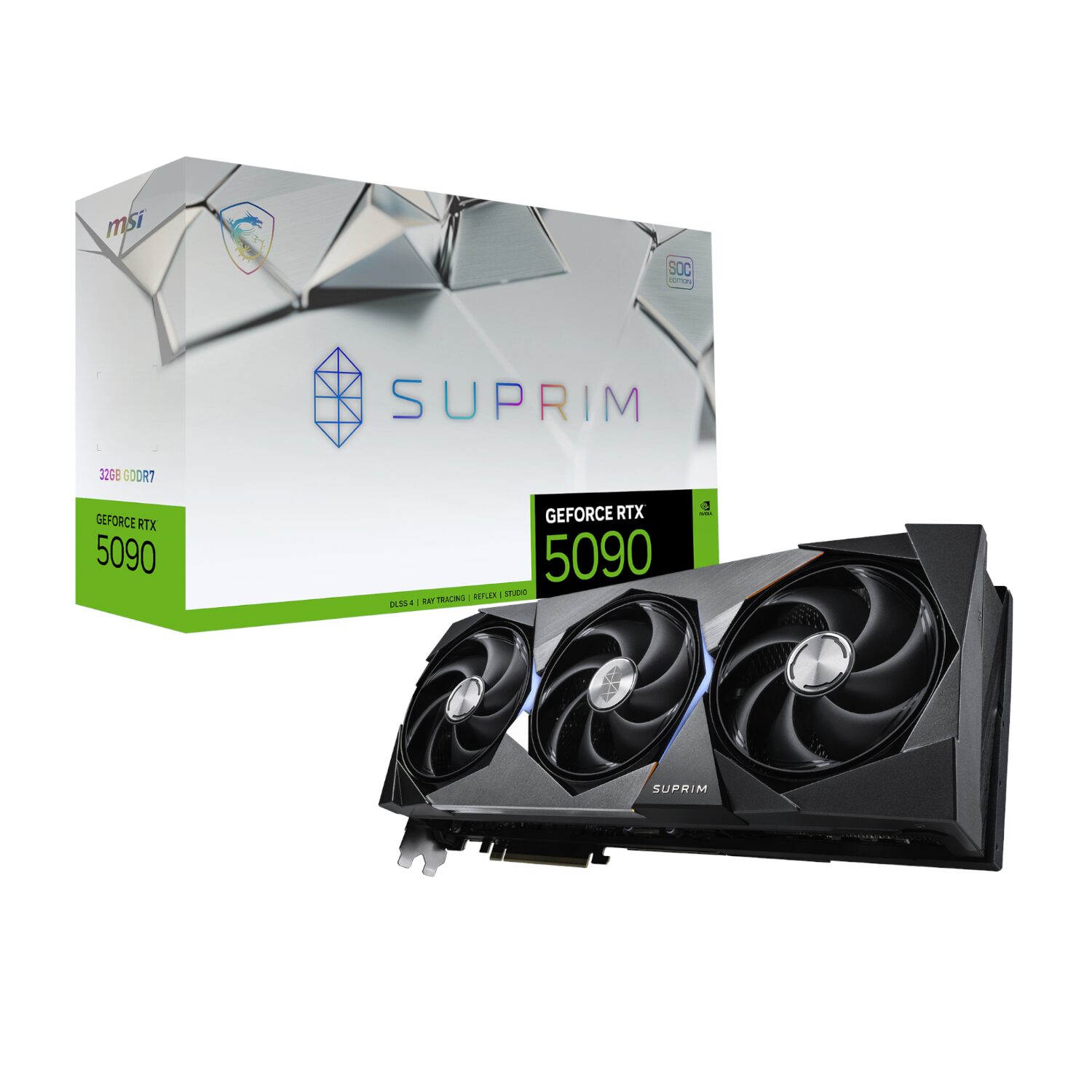 geforce-rtx-5090-suprim-32gb-wr-01 MSI GeForce RTX 5090 SUPRIM SOC 32GB Graphics Card