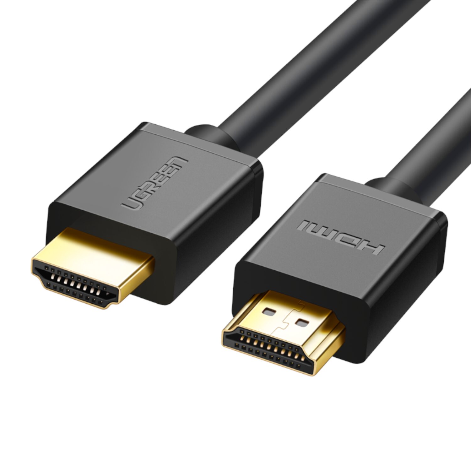 hd-104-10106-wr-01 UGREEN HD104-10106 HDMI 4K Cable Male to Male Black 1m - Black