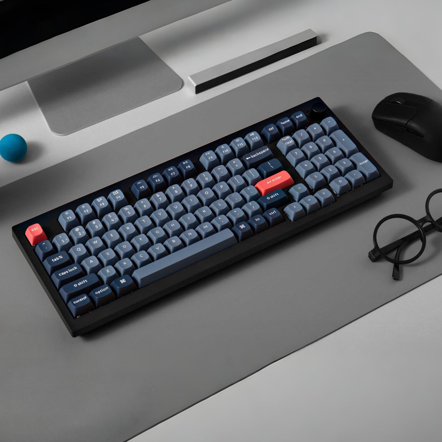 keychron-v6-max-ban-wr-03 Keychron V5 Max Wireless Custom Keyboard - RED Switch