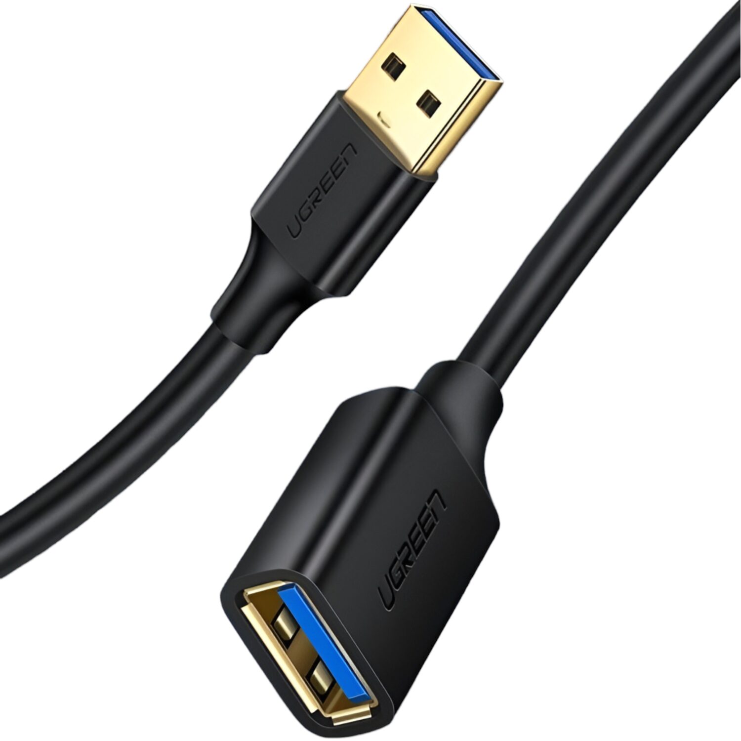 us129-wr-04 UGREEN USB 3.0 Extension Cable – Male to Female, 5Gbps Data Transfer - 1m