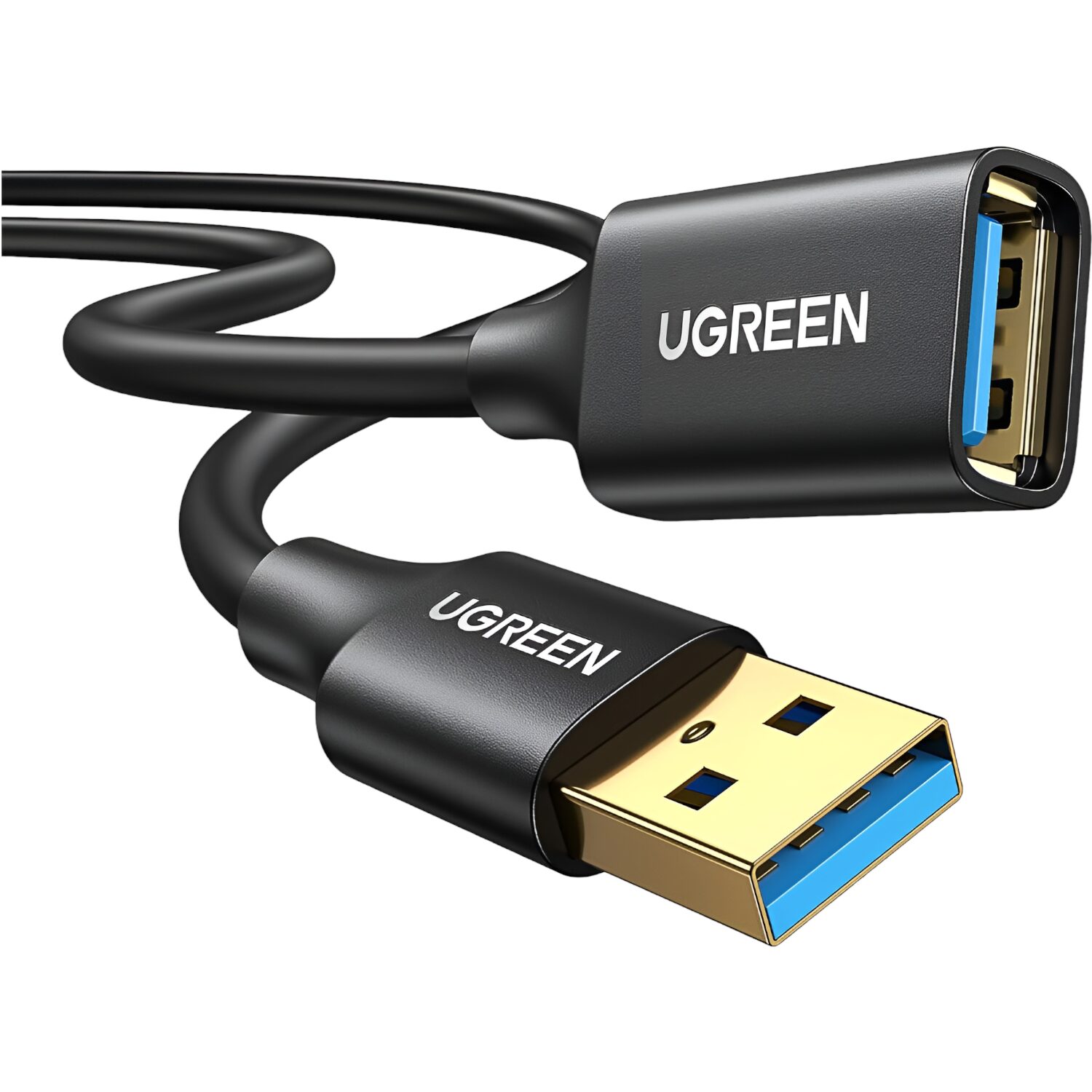 us129-wr-06 UGREEN USB 3.0 Extension Cable – Male to Female, 5Gbps Data Transfer - 1m