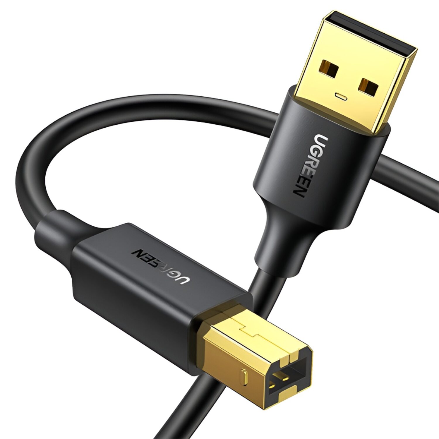 us135-wr-05 UGREEN US135 USB 2.0 to USB-B Printer Cable, 480Mbps - 3m